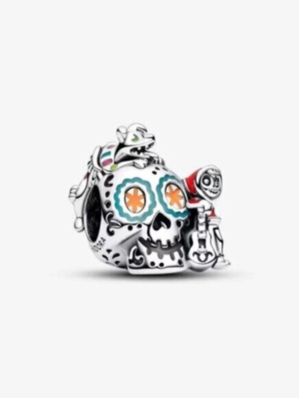Pandora Pixar Coco Miguel & Dante Skull Glow-in-the-dark Charm